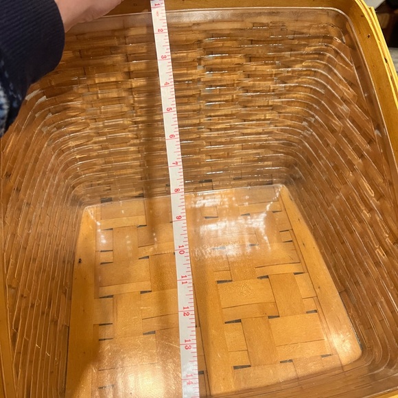 Longaberger Book Keeper Basket with Liner - Picture 4 of 8